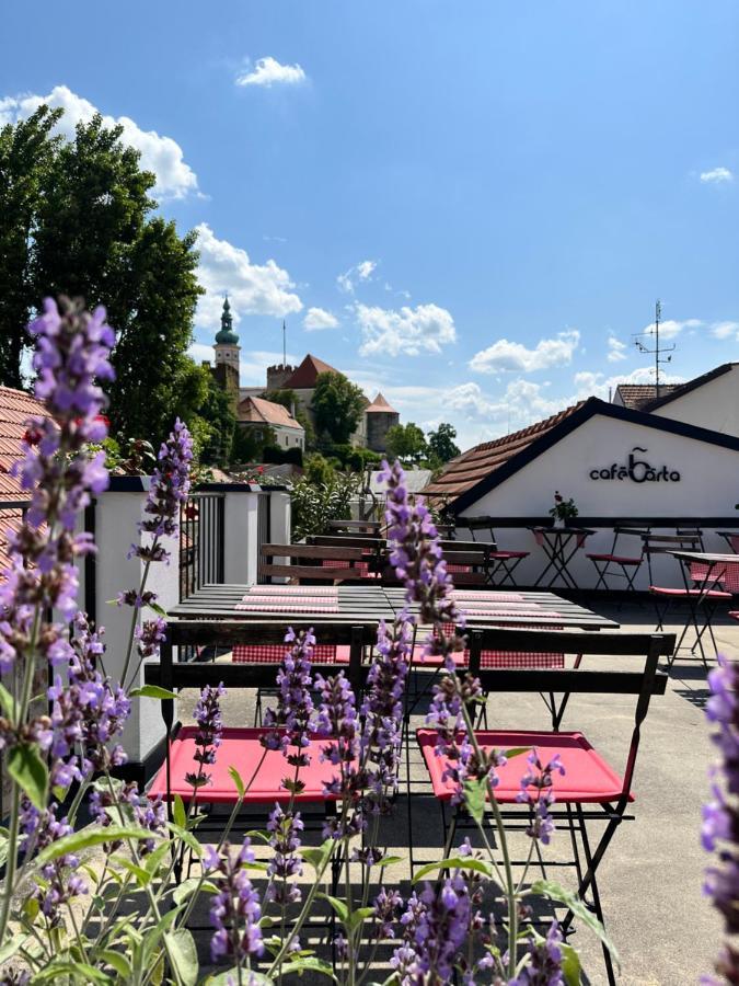Penzion, Vinny Sklep A Cafe Barta Mikulov Exterior foto